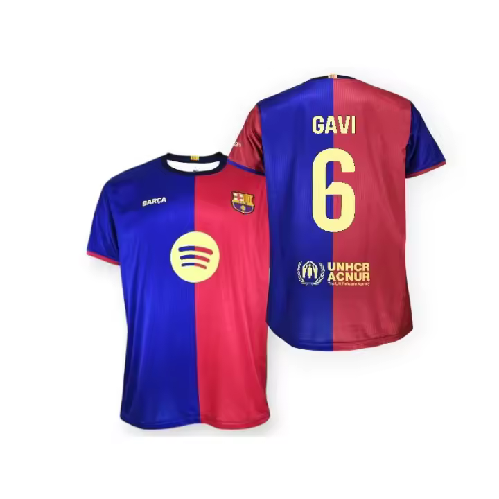 Camiseta FC Barcelona 1ª Equipación 24/25 – Gavi 6 – Oficial para Aficionados - 1