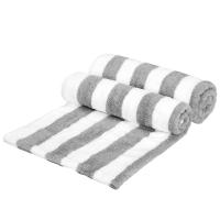 Aicasa - Toallas de Playa 100% Algodón Reprocesado - Resistentes y Suaves - Varias Opciones de Color - Ideal para Piscina y Playa - 100 Cm X 180 Cm - details 2
