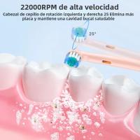 Cepillo De Dientes Eléctrico Inteligente Para Niños Con 4 Cabezas De Limpieza Rotativa Suave 3 Modos De Limpieza Tiempo De Cepillado - details 2