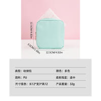 Bolsa de almacenamiento para toallas sanitarias, bolsa de almacenamiento portátil, toalla sanitaria de gran capacidad, bolsa menstrual, bolsa de toallas para tía - details 14