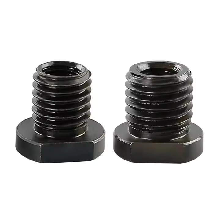 Adaptador de amoladora angular tipo 100 (paquete de 2), M10 hembra a M14 macho, para herramientas eléctricas, construcciones de acero. - 1