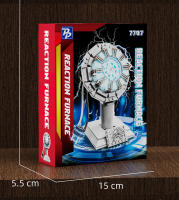 Bloques De Construcción Técnicos De Iron Man Luz Energética Robot Nuclear Mecha Reactor Modelo Juguete Educativo Para Niños - details 6
