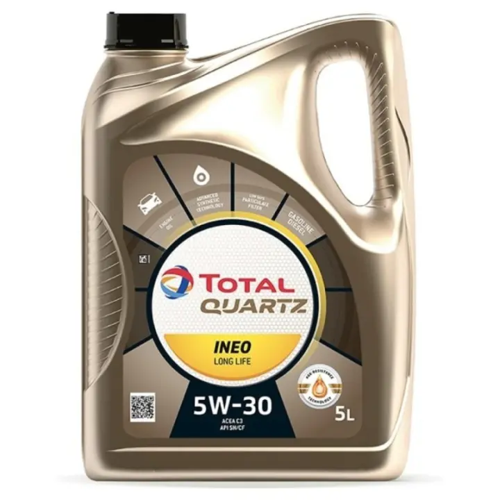 Aceite Total Quartz 5w30 Ineo Long Life 5L - 1