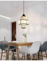 Lámpara Colgante De Cristal LED Moderna Para Sala De Estar Y Comedor Luces De Techo De Lujo Joyería Decorativa Nórdica - details 3