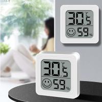 4pcs Termómetro Higrómetro Digital Individuales Monitoreo Electrónico De Temperatura Y Humedad Para Interior Y Exterior Ideal Para Habitaciones Bebés - details 3