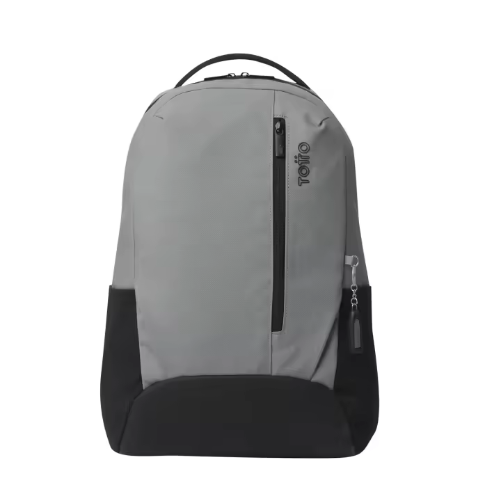 Totto  Mochila Detroit - Gris/Negro Gris Grande - 1