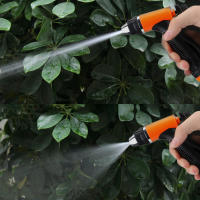 Pistola De Rociador De Jardín Para Lavar Coche Rociar Flores Y Mascotas Plástico Variable Patrón De Rocío Herramienta De Limpieza - details 2