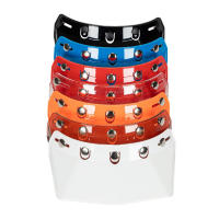 Visera Universal Para Casco De Motocicleta Con 5 Snap Pantalón De Bocina Y Escudo De Viento Tamaño Approx 25x22cm - details 25