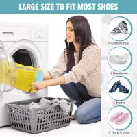 Bolsa De Limpieza Para Zapatillas 2/1PCS Malla De Enchufe Con Cierre De Cremallera No Abrosiva Para Máquina De Lavar Zapatos - details 2