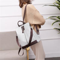 Mochila De Cuero Vintage Para Mujer 3 En 1 Antirrobo Capaz Para Niñas Adolescentes Bolsa Escolar De Viaje Mochila Feminina - details 16