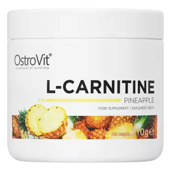 OstroVit L-Carnitina 210 Gramos  Suplemento de L-Carnitina de Alta Pureza para la Quema de Grasa, Aumento de Energía y Reducción de la Fatiga Muscular  Ideal para Pérdida de Peso y Mejora del Rendimiento - 1