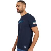Camiseta Daytona Beach Brave Soul 149BEAC azul marino - Estampado de tablas de surf en la espalda - details 2