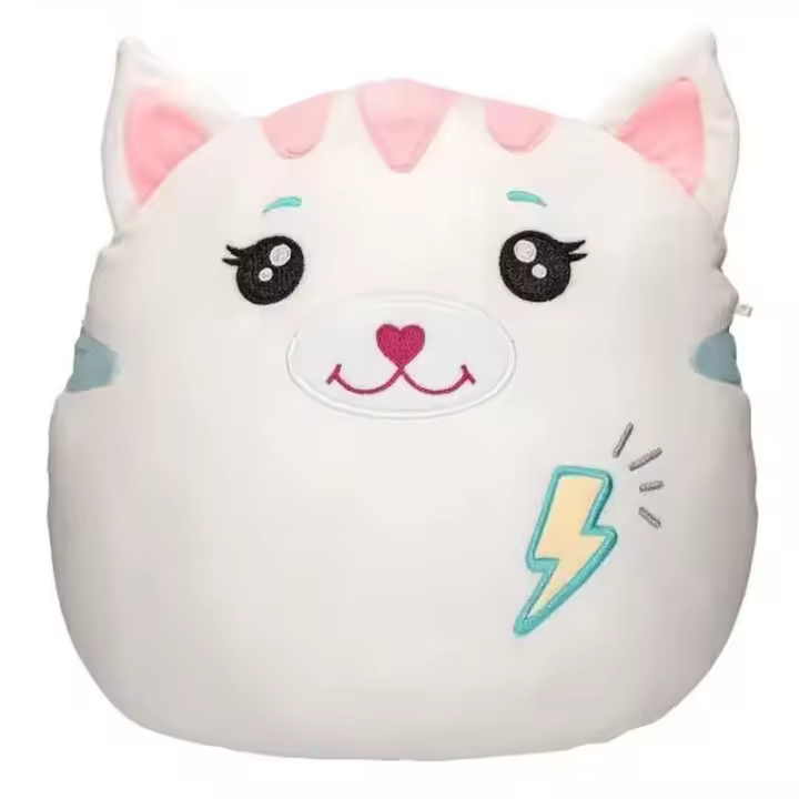 Gato peluche Ylvi Swoppies 30cm luminoso en la oscuridad 13045 DEPESCHE - 1