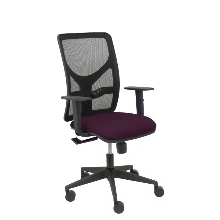 Silla de Oficina Ergonómica Piqueras Y Crespo con Brazos Regulables y Refuerzo Lumbar - 1