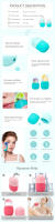 Molde De Hielo De Silicona Para Cuidado De La Piel Facial Herramienta De Levantamiento Belleza Contorno Acné Ojos Massajeador Rodillo Ball Care - details 4