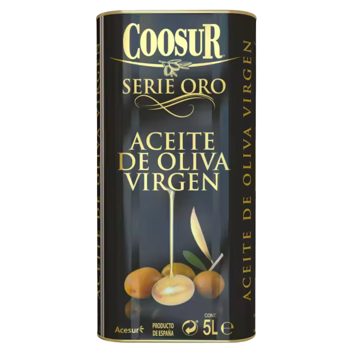 Coosur Aceite de Oliva Virgen Serie Oro. Lata 5L. - 1
