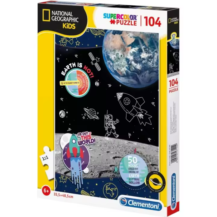 Puzzle 104 piezas National Geographic - Space Explorer 20CLE27142 - 1