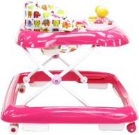 Andador Asalvo Elefante Rosa para Bebés: Ajustable en Altura, Ruedas Pivotantes, Bandeja con Juegos, Luces y Música - details 1