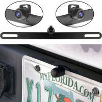 Cámara De Visión Trasera Para Coche HD Impermeable Con Marco De Placa De Licencia Pequeña Visión Nocturna CCD Cámara De Retroceso Para Vehículo - details 6