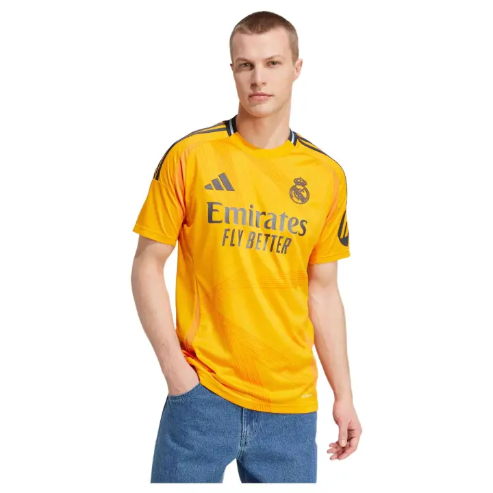 Camiseta de Futbol Adidas Real Madrid Away para hombre en color amarillo - 1