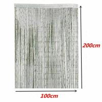 Cortinas De Perlas 2M*1M Divisor De Habitación Cortina De Red De Alambre Para Puerta Pantalla Anti-Mosquitos Colgante Moderno - details 2