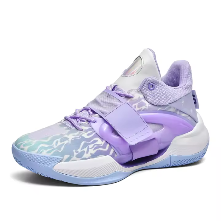 Zapatos De Baloncesto Para Hombre Deporte Antideslizante Al Aire Libre Transpirables Calidad Superior Entrenamiento Profesional Zapatillas De Baloncesto - 1