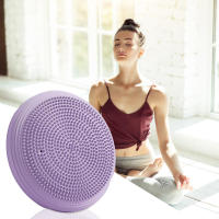 Almohada De Equilibrio Yoga Con Disco Táctil Y Bomba De Mano Para Mejorar La Postura Y La Fitness Estabilidad Material PVC - details 7