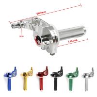 Manillar De Motocicleta Universal 22mm CNC De Aluminio Para Móvil Scooter Motocross ATV Quad Buggy Manija De Acelerador Giratoria - details 0