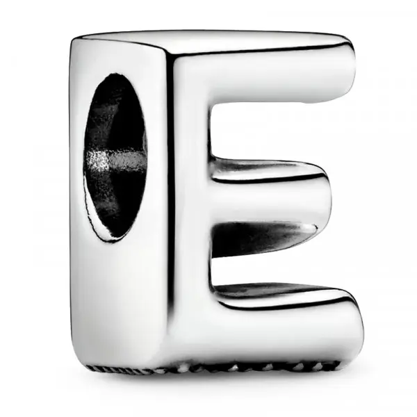 Pandora - Charm en plata de ley Letra E 797459 - 1