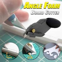 Cuchillo De Utilidad Para Artesanía Corte De Papel Con Marco Bevel Herramienta De Angulo Para Foam Board Y EVA Foam Corte a 45 Grados - details 0