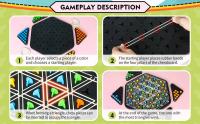 Juego de Ajedrez de Cadena triangular de gran tamaño, juego de Mesa para niños y adultos - 2 A 4 jugadores-Eades de 3 años en Adelante - details 3