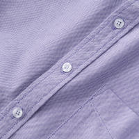 Camisa Larga De Algodón Para Hombre Estilo Nuevo Moda Confort Simplicidad Casual Ropa Masculina Camisa Oxford De Cuello Enrollado Tipo De Cierre: Doble Filo - details 12