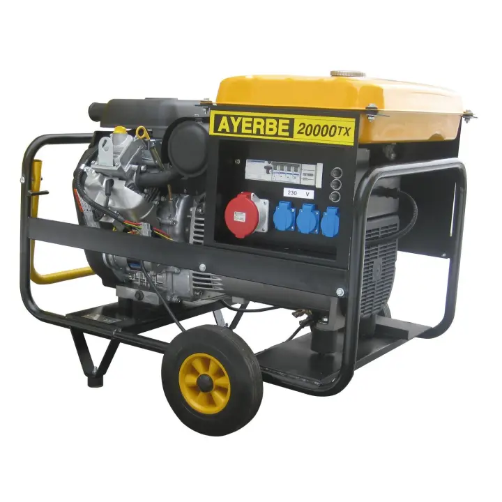 Grupo Electrógeno AYERBE  AY-20000 TX VANG G.E. Gasolina + BATERIA 45 AMP - 1