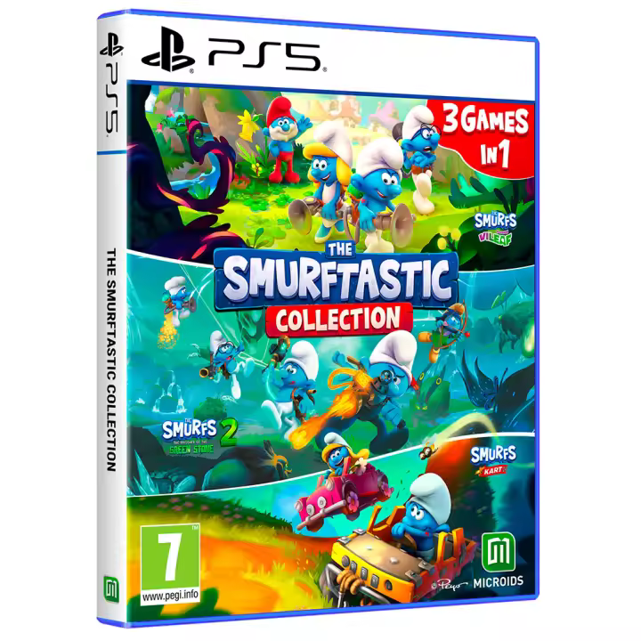 LOS PITUFOS THE SMURFTASTIC COLLECTION STANDARD EDITION PS5 - Nuevo -  PAL España - Meridiem Games - PREVENTA - Lanzamiento 19/06/25 - 1