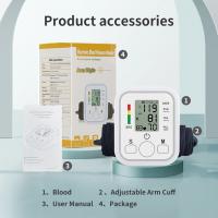 Tensiómetro digital de brazo, mide con precisión la presión arterial y el pulso, tensiómetro automático clínicamente probado con pulsera de 22-36 cm - details 0