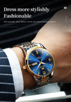 Reloj Mecánico Automático Para Hombre OLEVS Con Calendario Y Semana Acero Inoxidable Resistente Al Agua Luminoso Dial Digital - details 11