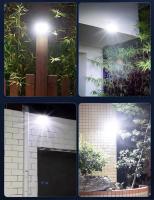 1PC Luz Solar Exterior Impermeable Con Sensor De Movimiento Y Control Remoto 3 Modos 192 LED Para Patio Garage Jardín - details 15