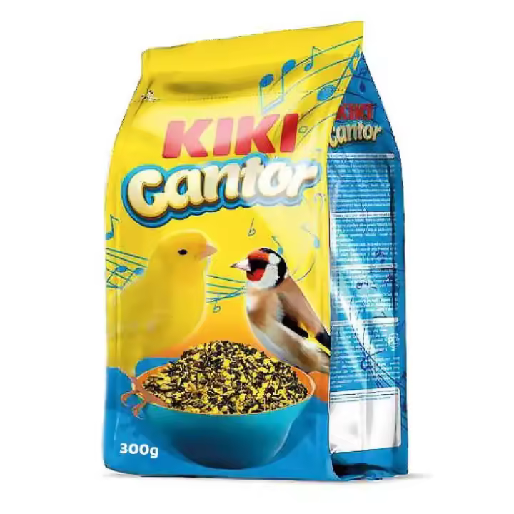 Kiki Cantor 300gr Alimento complementario para fortalecer y restaurar el canto de las aves pequeñas tras un periodo de muda - Kiki - 1