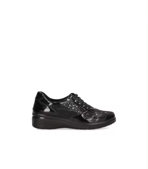 AMARPIES AMD25363 Negro BLUCHER COMFORT Suela plana - 1