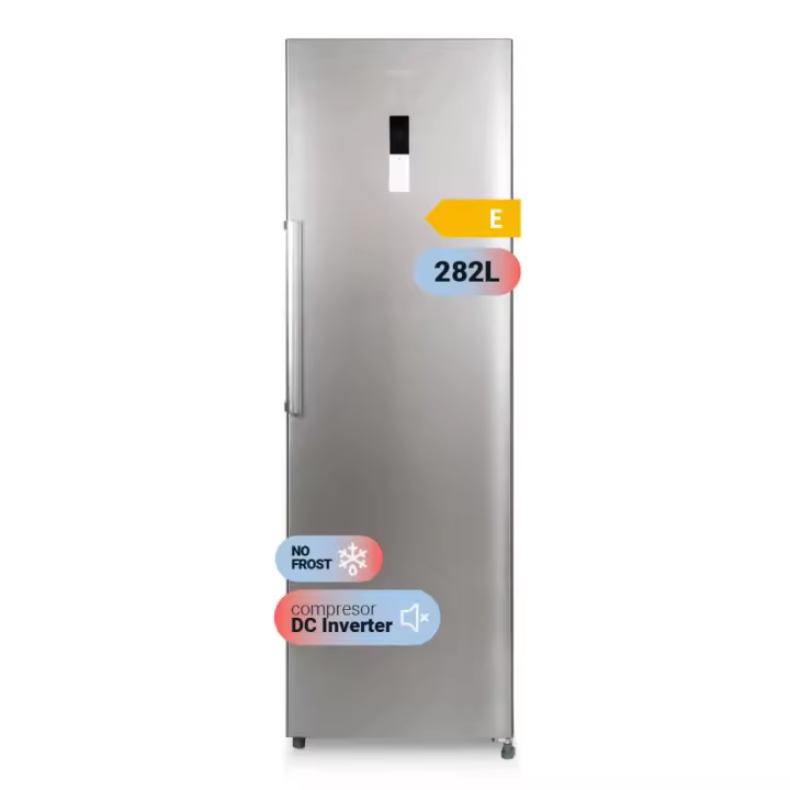 Congelador Vertical Inox 185cm de 282L | UNIVERSALBLUE (Envío y Subida a Planta Incluido) - 1