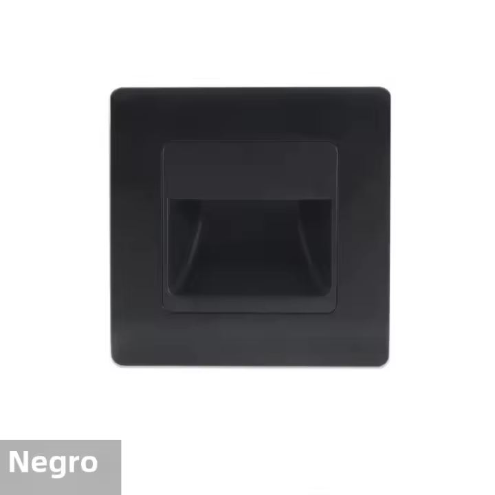 Lámpara De Pared Revestida Con Sensor De Movimiento LED Para Escaleras Y Pasillos Luz De Peldaño AC85-265V Moderna Y Eficiente - 1