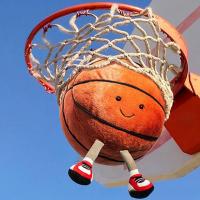 Almohada de peluche de baloncesto de 32 cm, pelotas deportivas rellenas, muñeco de peluche de baloncesto creativo - details 3
