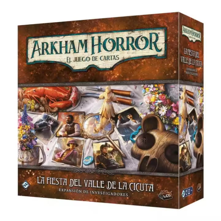 Aquamarine Games Juegos - Juego de Mesa Arkham Horror Lcg La Fiesta del Valle de la Cicuta - Investigadores - 14 Años - 1
