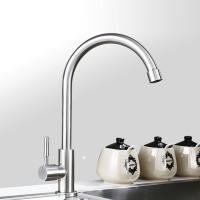 Grifo De Cocina De Acero Inoxidable 1Pc Grifo Frío De 360 Grados Giratorio Instalación Soporte Único Acero Inoxidable Para Cocina - details 9