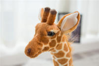 Gran Juguete De Peluche Giraffe Real De 35-120cm Alta Calidad Animales De Peluche Suaves Decoración De Habitación Para Niños Regalo De Cumpleaños - details 8