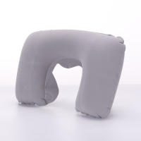 Almohada Inflable De Viaje En Forma De U Para Cuello Almohadón De Coche Colchón De Aire Para Descanso Del Cuello Material Poliéster/Celulosa Originaria De Zhejiang China - details 1
