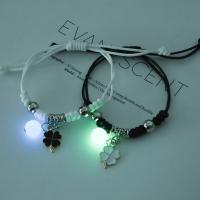 Pulsera luminosa, versión para dos mejores amigas (pareja de estudiantes), diseño de moda coreana, brazalete brillante para parejas (unisex).Pulsera de cuentas de resina luminosas - details 4
