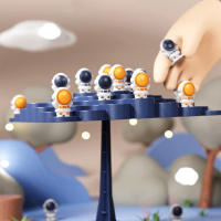Juego De Mesa Interactivo Para Niños Astronautas Rana Tablero De Equilibrio Juguete De Construcción Divertido Para Fiestas Y Juegos De Familia - details 3
