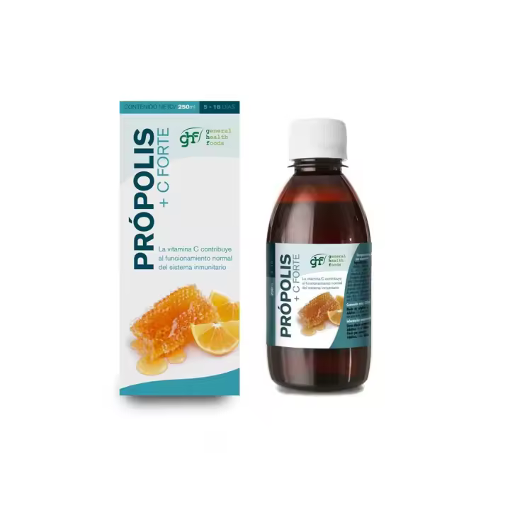 Jarabe de propoleo + vitamina C 250ml GHF - 1