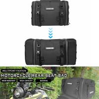 Bolsa De Motocicleta 40L-60L Impermeable PVC Durable Equipaje Seco Para Exterior Accesorio De Asiento Trasero De Motocicleta - details 5